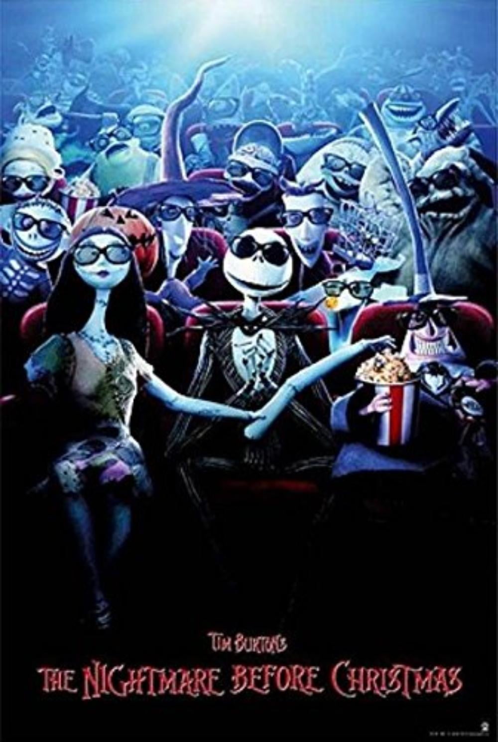 Tim Burton's Nightmare Before Christmas 24x36 Poster, High Quality