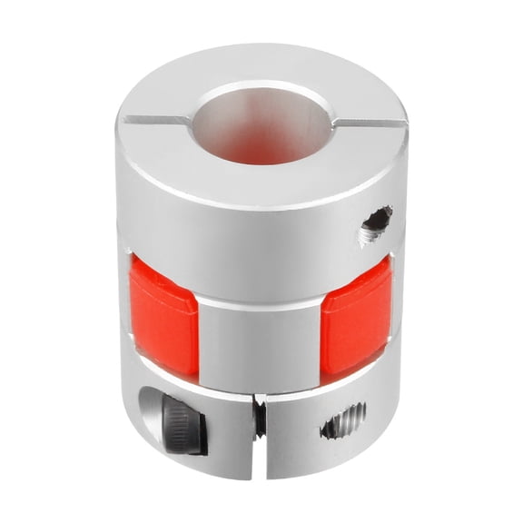 REGALWOVEN 14mm to 14mm Shaft Plum Shaped Coupling Coupler 30mm Diameter 35mm Length