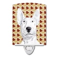 thumbnail image 1 of Carolines Treasures SC9548CNL Bull Terrier Fall Leaves Ceramic Night Light, 1 of 2