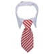 thumbnail image 1 of Corbata ajustable para perros y gatos, ropa para mascotas, cuello blanco, 1 of 5