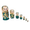 thumbnail image 2 of Muñecas rusas Matryoshka CUTICAT 7 Piezas De Pintada, 2 of 8