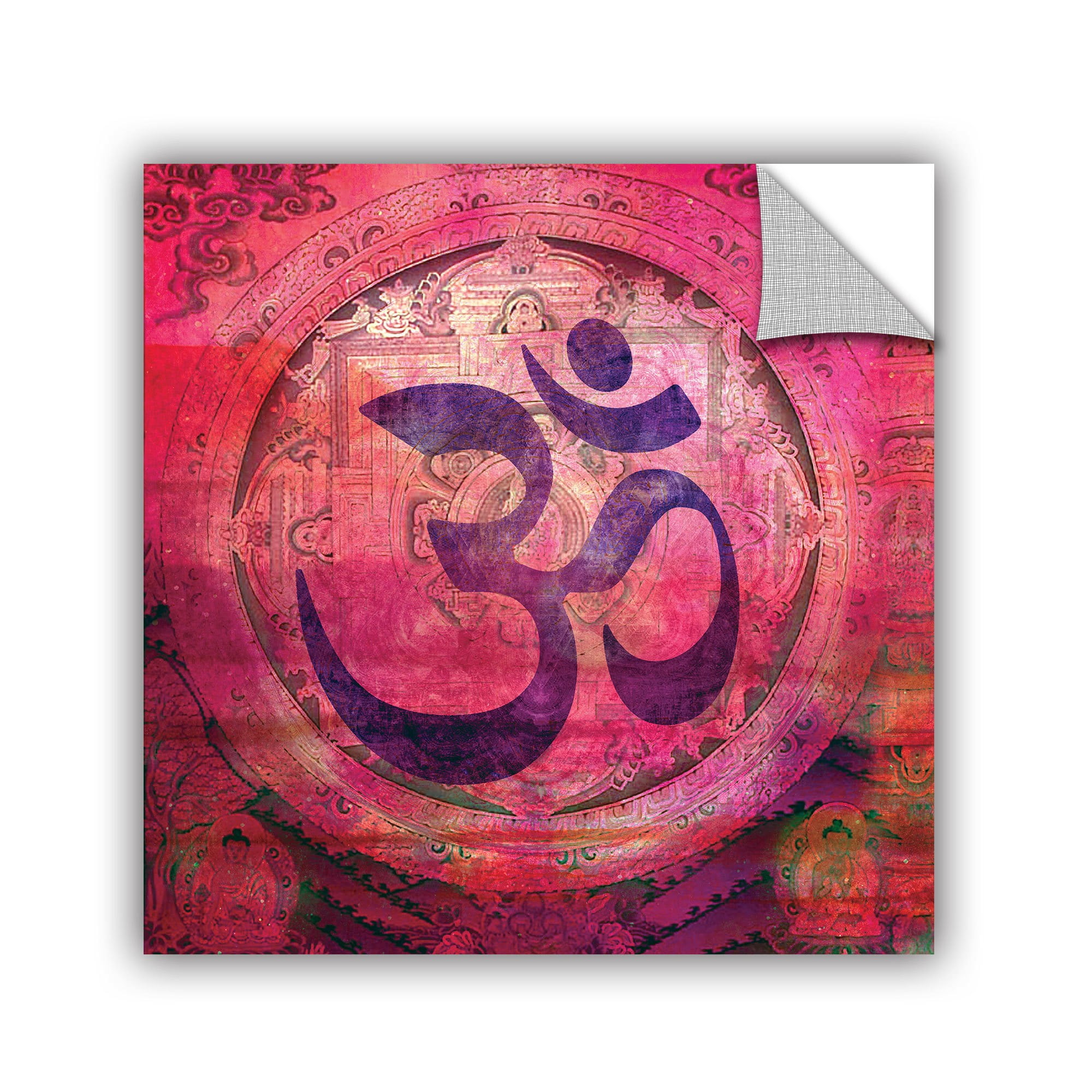 Elena Ray "Om Mandala" Removable Wall Art