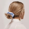 thumbnail image 4 of Bandanas,100% Scrunchies de seda para el cabello Café Pura seda de morera Lazos para el cabello Cuerdas para mujeres Niñas Elasctic Soft Vhermosa YXX095-3, 4 of 4