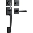 thumbnail image 1 of Poignée de Porte avant Robuste Améliorée Ensemble de Serrure de Porte avant Poignées de Porte d'Entrée Extérieures Mates (Sans Pêne Dormant), 1 of 7