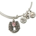 thumbnail image 4 of Alex and Ani Fortune's Favor Rafaelian Silver Bangle Bracelet, 4 of 9