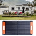 thumbnail image 2 of 80W Foldable Solar Charges Lightweight & High Efficiency Charges Waterproof Solar Panel or Outdoor Activity & Camping, 2 of 8