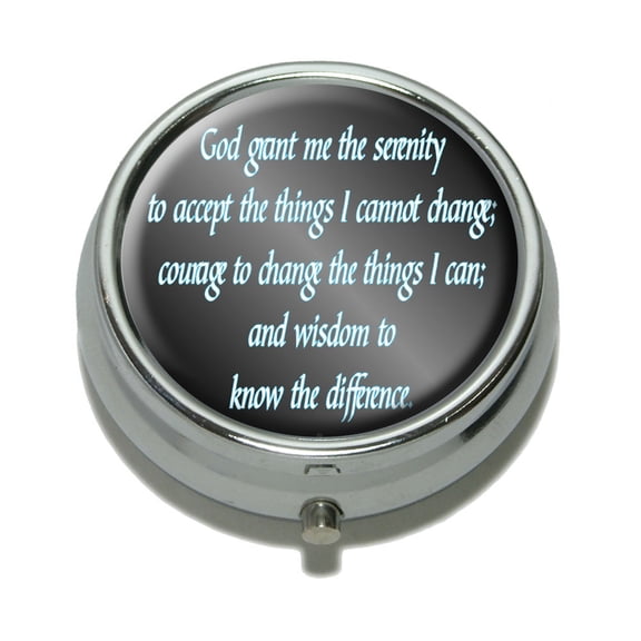 Serenity Prayer Pill Box