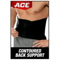thumbnail image 2 of ACE Brand Contoured Back Support, Adjustable Compression, Low-Profile Brace, 2 of 14