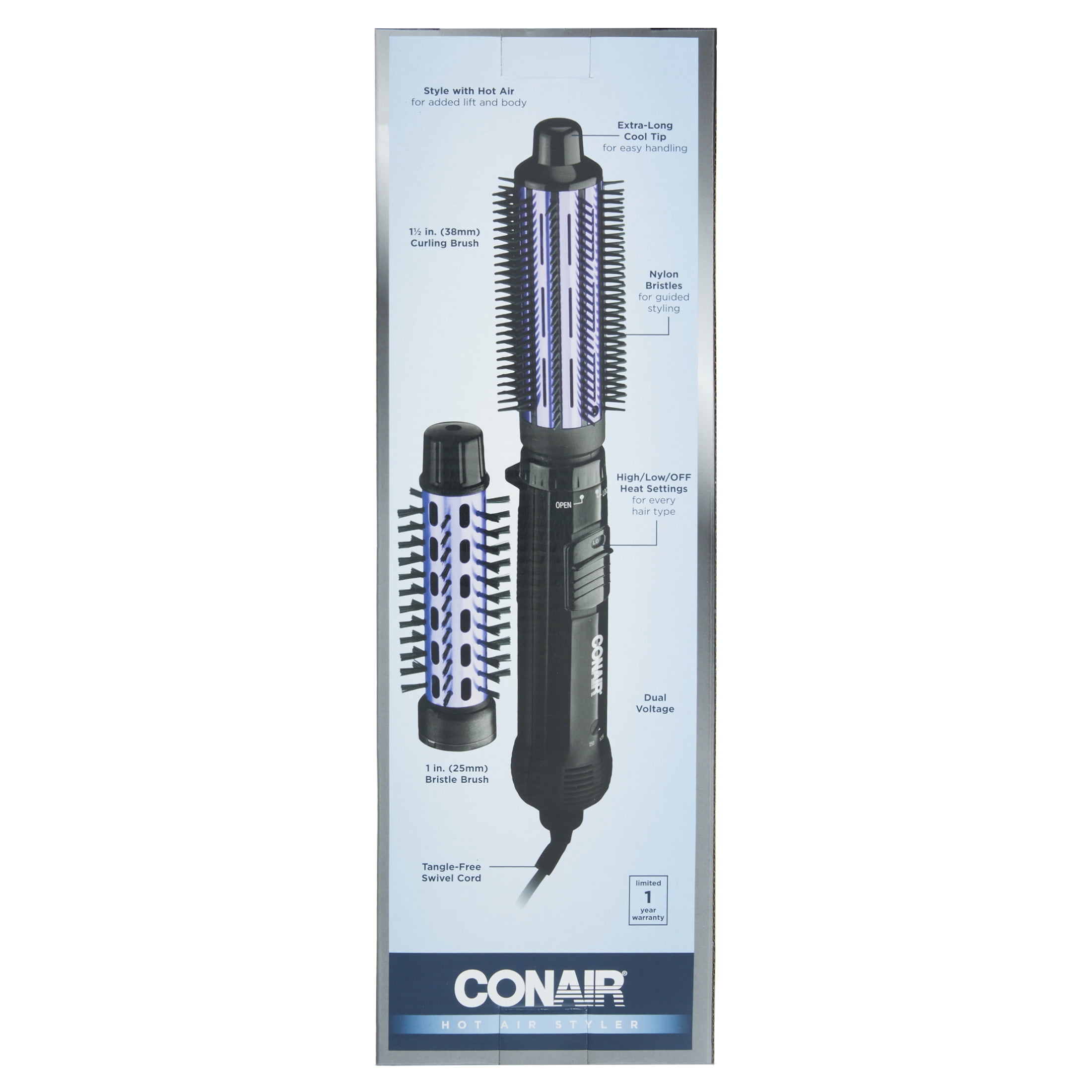 Conair Volume Series Hot Air Curling Brush