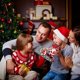 thumbnail image 5 of 4 paquetes de medias navideñas, juegos de 18 pulgadas, medias con Papá Noel, muñeco de nieve, reno, oso, Decoración navideña de peluche en 3D para fiestas navideñas familiares, 5 of 5