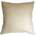 thumbnail image 3 of Pillow Decor Cacao Bean Red Print 24x24 Inch Throw Pillow Cotton Blend Cover, 3 of 3