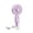 Purple, variant on Misting Fan Handheld Portable Fans Rechargeable with Water Tank for Face Cooling & Travel, Green