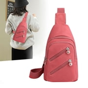Dvkptbk Crossbody Bages Strap Bag Crossbody Backpack with Strap Backpack Hiking Backpack Multipurpose Crossbody Chest Bag School Supplies