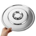 thumbnail image 3 of Raindrops  Kitchen Accessory Skillet Lids Universal Strainer Bottle Pot with Silver, 3 of 8