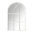 thumbnail image 1 of simhoa Arched Window Pane Mirror Acrylic Background for Bedroom Room White, 1 of 6