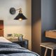 thumbnail image 5 of Indoor Iron Wall Lamp Sconce Kitchen Light Decoration 220mm Black Gold, 5 of 5