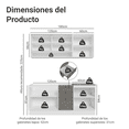 thumbnail image 2 of Cocina Integral Completa Modular Madesa Vik 180cm BG 04, 2 of 3