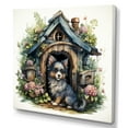 thumbnail image 2 of Designart "Australian Cattle Dog Haven" Animals Wall Art - Modern Brown Dog Hallway Wall Art Decor, 2 of 6