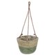 thumbnail image 1 of Cesta colgante tejida para plantas: cesta para plantas en el dormitorio, sala de estar, balcón, decoración exterior, 1 of 7