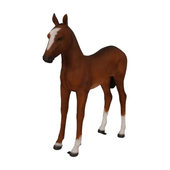 Foal Pony Life Size Statue