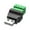 shape:male head, variant on USB 2.0 Male And Female Connector USB Turn 4Pin Terminal For DIY Projects, Charge And Data Transfer Support