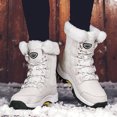 thumbnail image 1 of Botas de nieve cálidas y gruesas de caña alta, zapatos de algodón, botas ligeras de talla grande para mujer Wmkox8yii ghj2239, 1 of 9