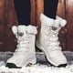 thumbnail image 1 of Botas de nieve cálidas y gruesas de caña alta, zapatos de algodón, botas ligeras de talla grande para mujer Wmkox8yii ghj2240, 1 of 9
