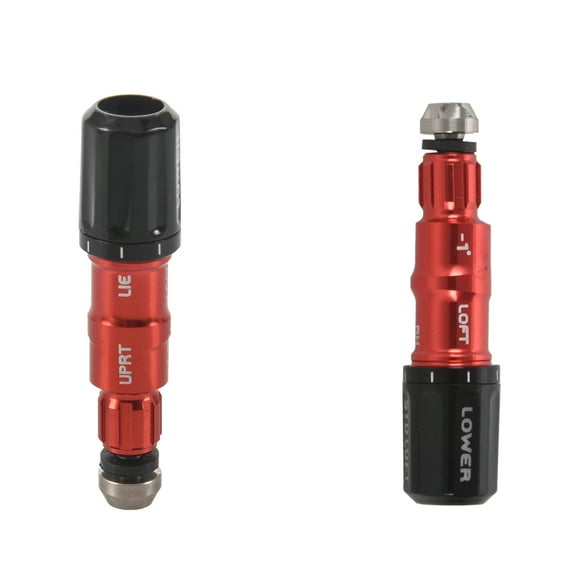 2 Pcs Manchon Adaptateur d'Arbre pour R11 R11S R9 R7 Driver Fairway Bois, 1.0 & 1.5, 2 x Manchon Adaptateur d'Arbre, Rouge