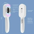 thumbnail image 6 of Hair Brush Air Static Detangler Women Scalp Massage Comb Red Light Hair Care Device for Shiny Smooth Locks, 6 of 8