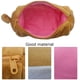 thumbnail image 2 of Estuche para lápices con diseño de animales de peluche y perro para adolescentes y neceser, 1 paquete, color marrón y blanco., 2 of 6