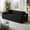 Black, variant on S-HOME Boneless 3 Seater Sofa in Soft Fabric No Assembly Needed Ideal for Compact Living Rooms and Apartments，Black