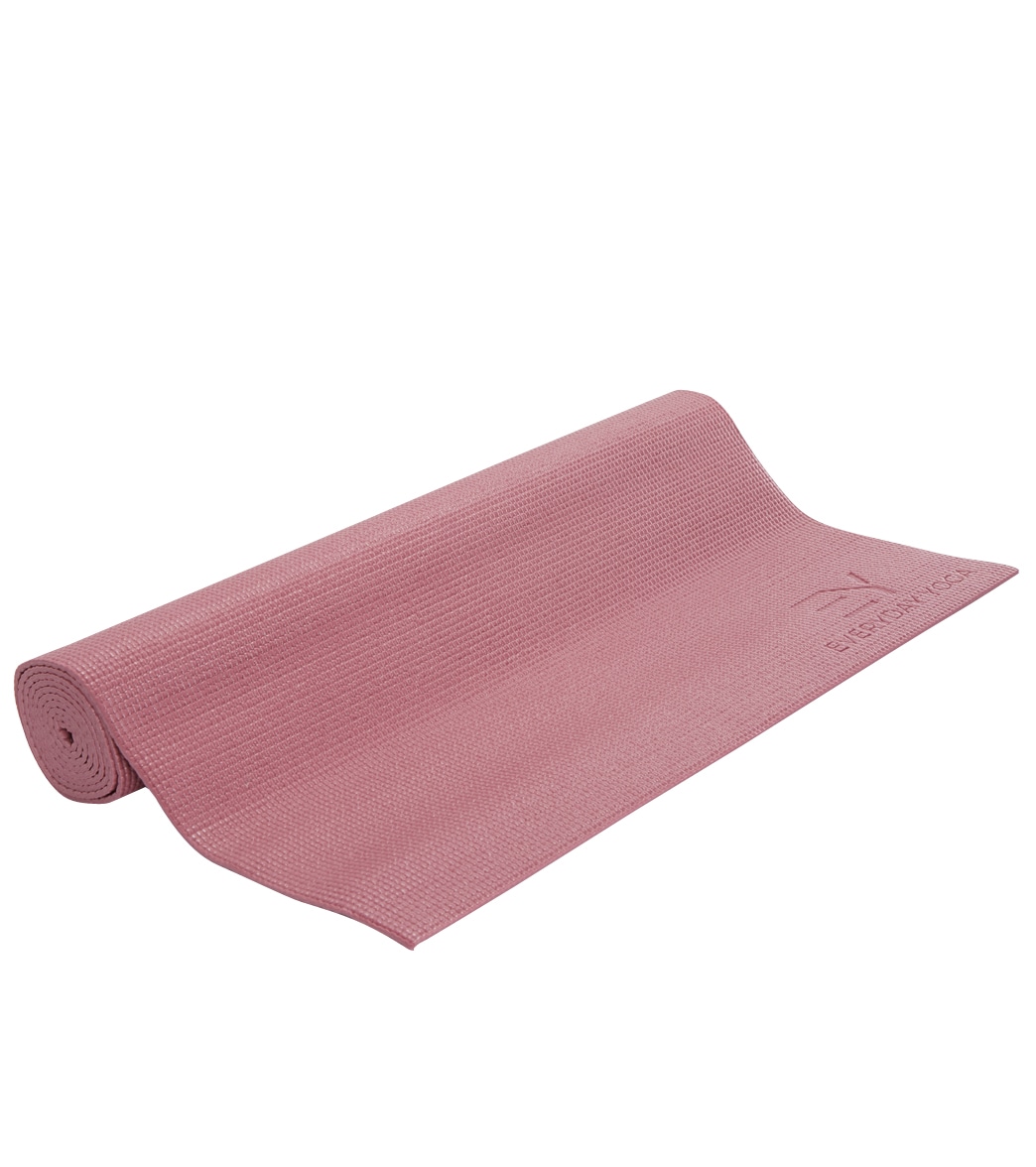 Everyday Yoga Lightweight 72-Inch Anti-Microbial Yoga Mat with Sticky Grip, Premium Materials