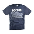 thumbnail image 3 of Mens Doctor Definition T-shirt Funny Doctor Shirt Doctor Gift Ideas Men's Doctor Gift (Large Black), 3 of 6