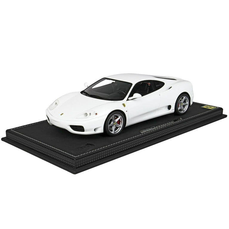 1999 Ferrari 360 Modena White with DISPLAY CASE Limited Edition to