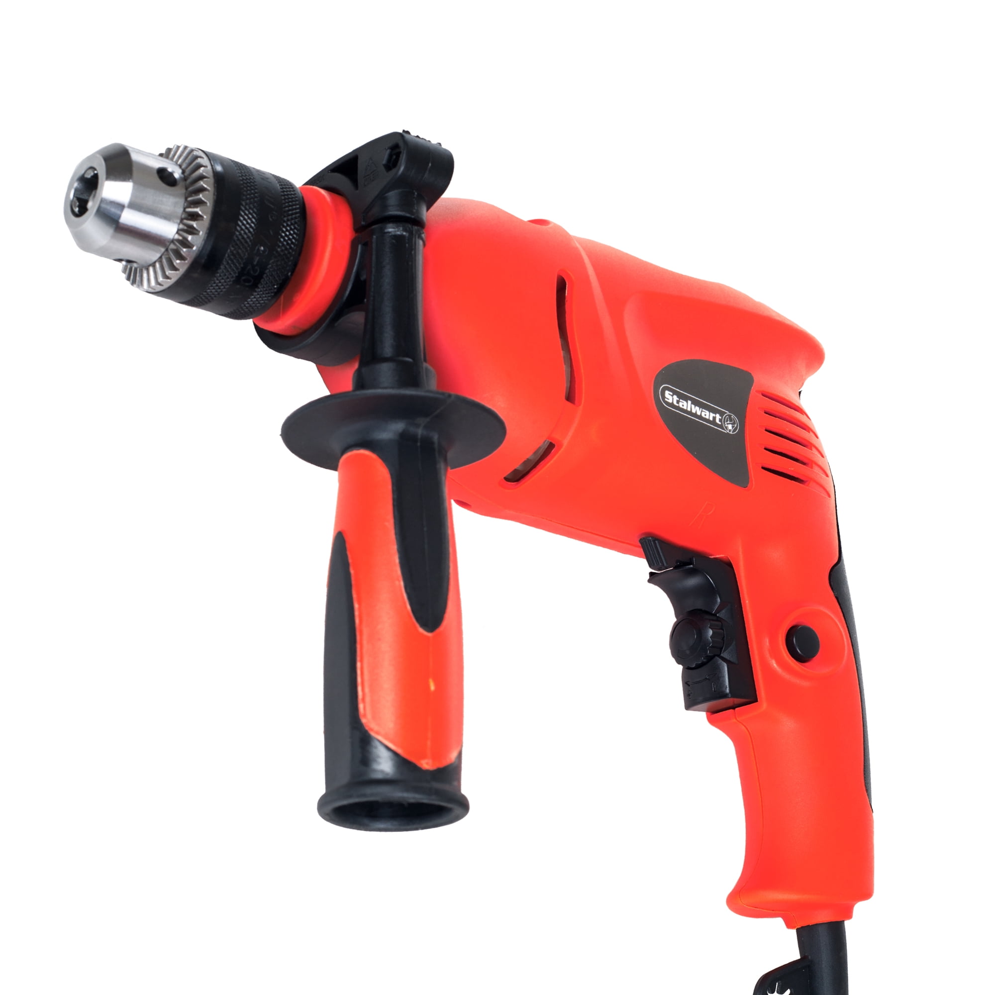 Stalwart 2-in-1 Impact Driver Power Drill - 5.0 Amp 120 Volt Hammer Drill
