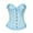 Blue, variant on BYHONG Lace Push Up Corset Top for Women Shaping Belly Control Shapewear with Gel Bone Base for Comfort and Style Womens Corset Blue Corset Tops for Women XXL