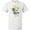 AA-White, variant on Inktastic He is Risen Cross with Script and Flowers T-Shirt