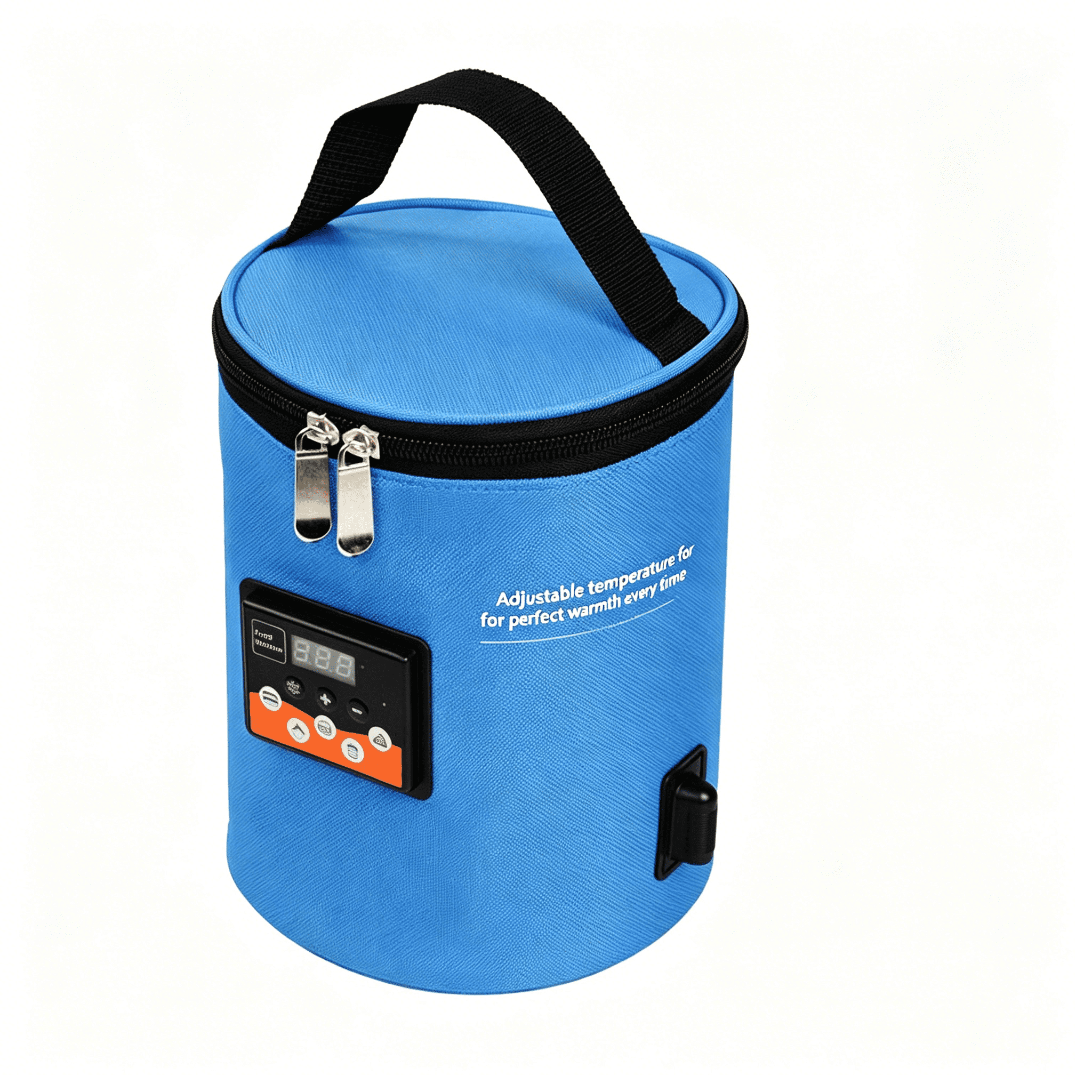 XIRQI 2026 New Portable Bottle Warmer,Safe Materials Travel Bottle Warmer,Temperature Control Bottle Warmer on the Go,For Travel,Car,Baby Feeding,Outdoor,Home Use,Blue