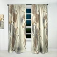 thumbnail image 2 of Designart 'Abstract Gold Glam Squares V' Glam Curtain Panel, 2 of 5