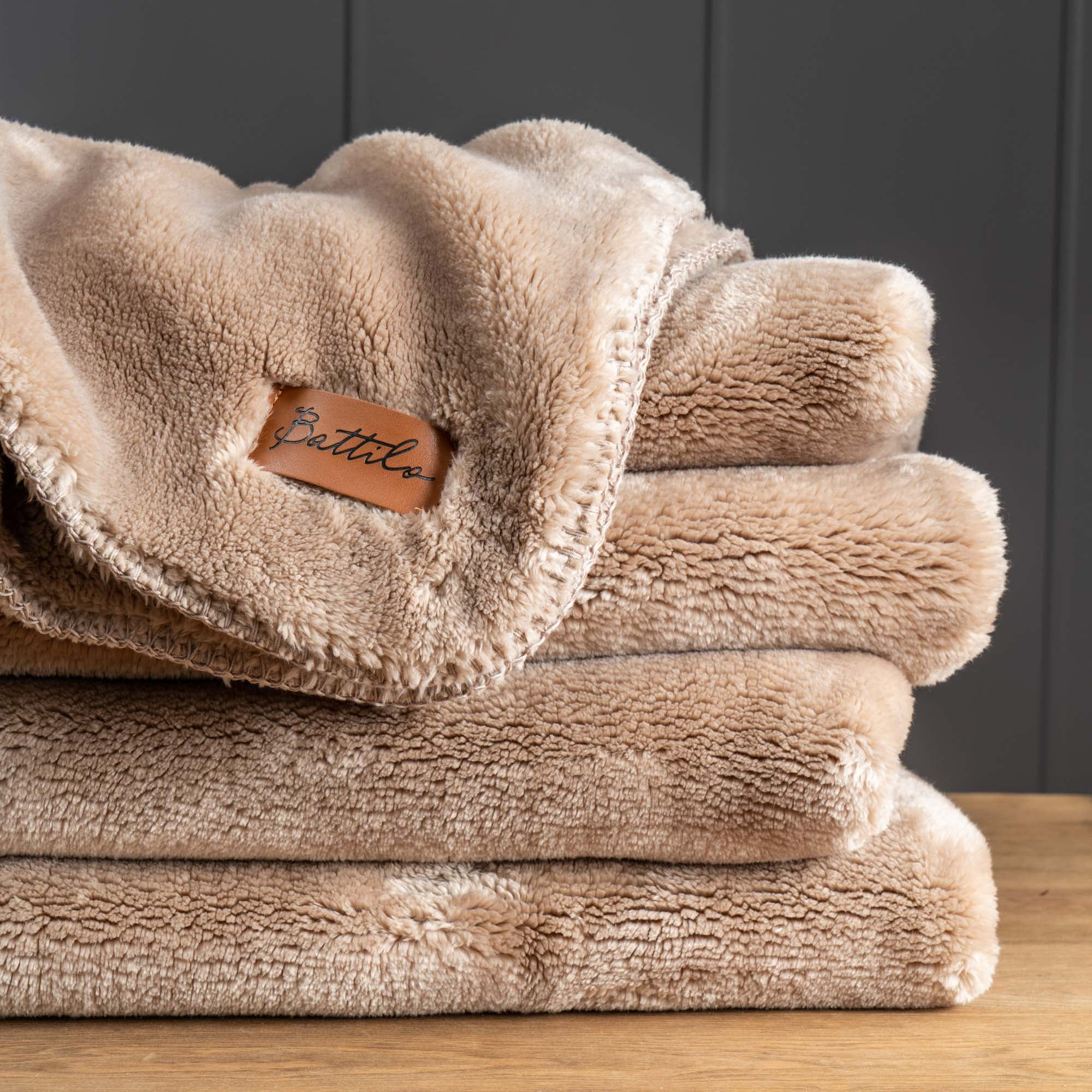 Heavyweight plush blanket deals