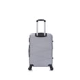 thumbnail image 3 of TUCCI Italy AVENZA Ensemble de Valises Rigides à Roulettes Pivotantes 3 Pcs 20 Pouces/24 Pouces/28 Pouces, Extensible, Durable avec Protection contre les Impacts, Unisexe - Argent, 3 of 8