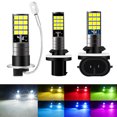 thumbnail image 2 of 2 bombillas antiniebla H3 H27 881 880 3030 24SMD 2400LM 3000K 6000K 8000K blancas para coche, luz de marcha, luces LED para coche, 12 V, 24 V, 2 of 4