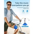 thumbnail image 3 of Outdoor Waterproof Bluetooth Speaker Wireless Portable Mini Shower Travel Speaker with Subwoofer, 3 of 5