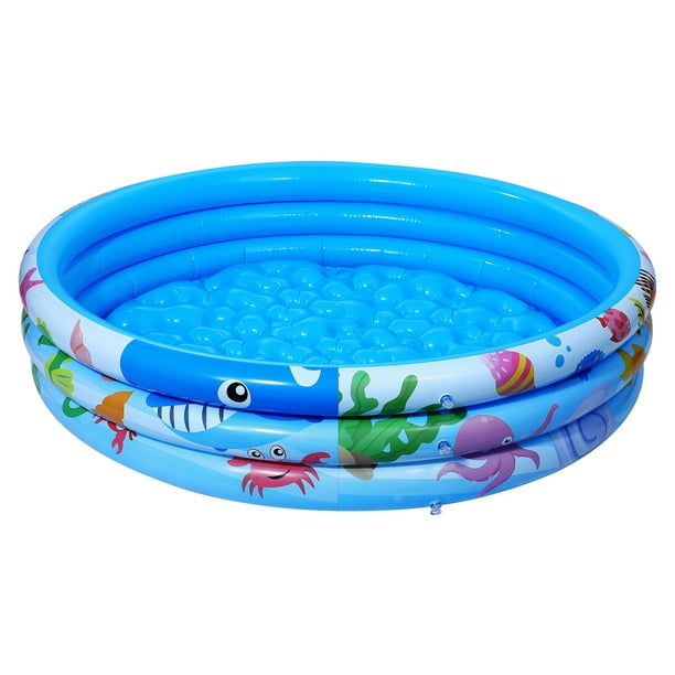 IBASETOY PVC Inflatable Swimming Pool Circular Household Playing Water ...