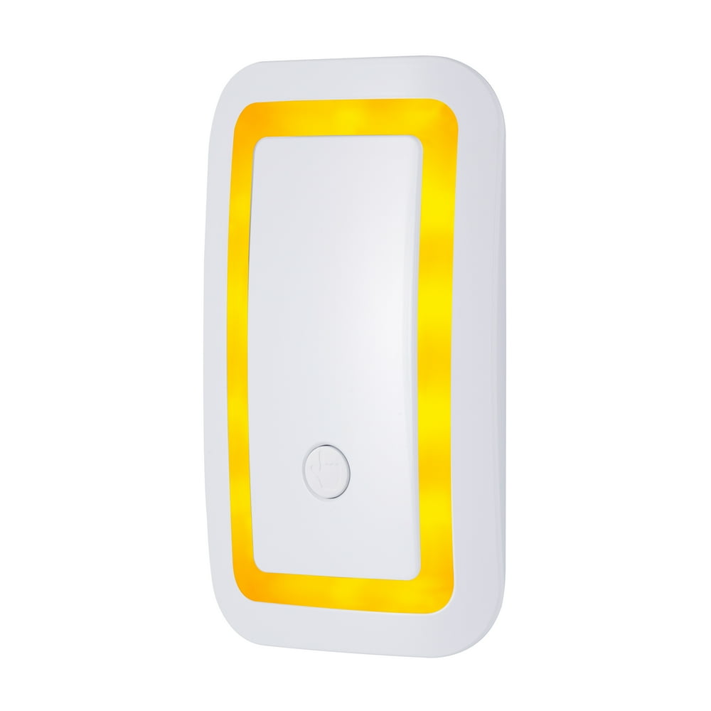 GE SleepLite LED Night Light, Dimmable, Amber and Soft White, 39977