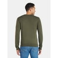 thumbnail image 3 of George Men's & Big Men's Relaxed Fit Lightweight Crewneck Sweater, Sizes XS-3XL, 3 of 5