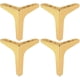 thumbnail image 1 of 4 patas para muebles, patas doradas para muebles, patas para mesas, patas para armarios, patas para muebles, patas para gabinetes, patas para muebles de metal dorado (B), 1 of 5