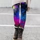 thumbnail image 4 of Gibobby Leggings cálidos para mujeres Leggings con estampado de moda para mujer Leggings elásticos pantalones casuales botas pantalones(Azul oscuro,G), 4 of 5