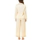 thumbnail image 3 of Conjuntos de pijama de satén para mujer INSPIRE CHIC, camisetas de manga larga y pantalones, 2 piezas, ropa de casa, L, champán, 3 of 6
