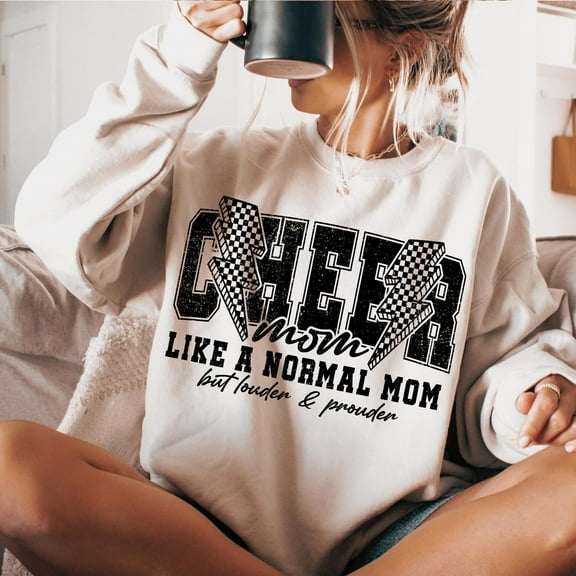 Cheer Mom Sweatshirt, Cheer Life Pullover, Team Spirit Sweater, Cheerleader Mom Top, Funny Cheer Mom Shirt